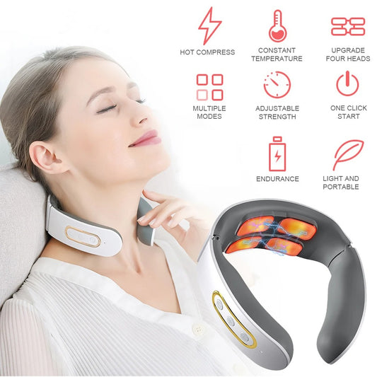 Electric Neck and Shoulder Pulse Massager.